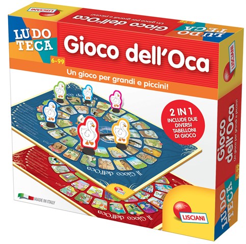 LUDOTECA GIOCO DELL'OCA - Il più classico dei giochi di percorso per grandi e piccini.