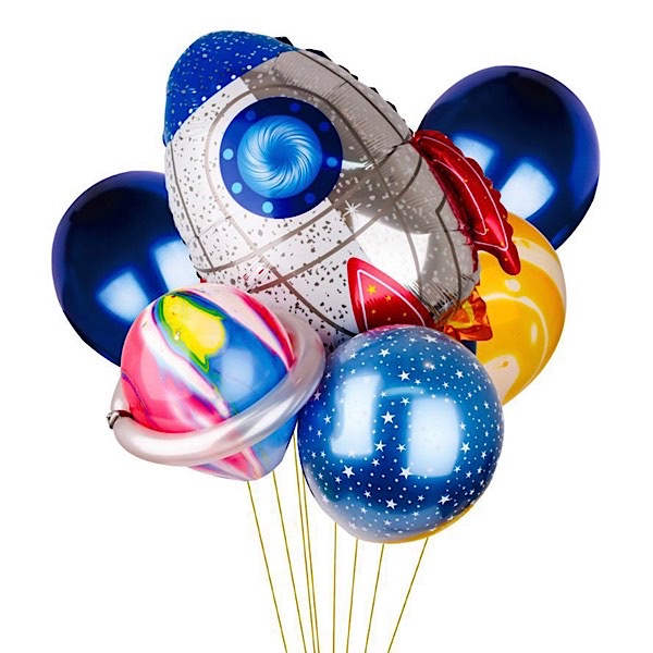 Bambino palloncino di compleanno di 8 anni, decorazioni di compleanno di 8  anni blu, palloncini di compleanno numero 8