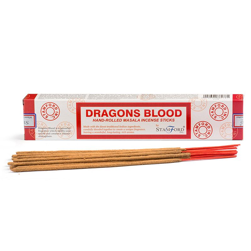 dragons blood-BASTONCINI INCENSI PROFUMATI STAMFORD MASALA, OM SHANTI, BUDDHA BLESSINGS, SANGUE DI DRAGO, MEDITAZIONE, VANIGLIA, PAKEEZAH