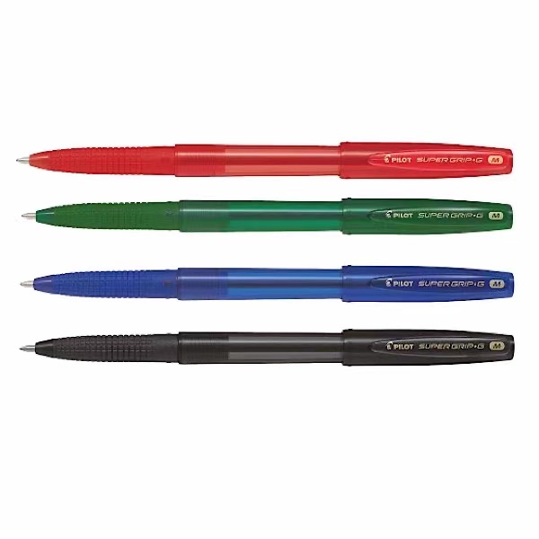 Penna Gel G-3 Pilot con tappo, punta Fine 0.7 colore Nero Blu Rossa