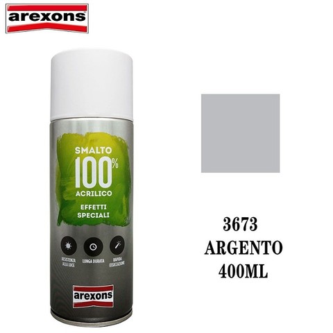 ART.3673 ACRILICO ARGENTO SPRAY 400ML
