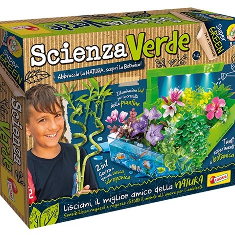 da 7 anni I'M A GENIUS SUPER GREEN SCIENZA VERDE - Abbraccia la natura, scopri la botanica!