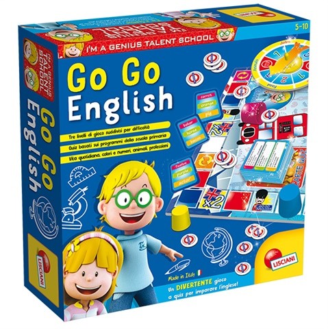 5-10 anni I'M A GENIUS GO-GO ENGLISH - Imparare l'inglese non è mai stato così divertente!