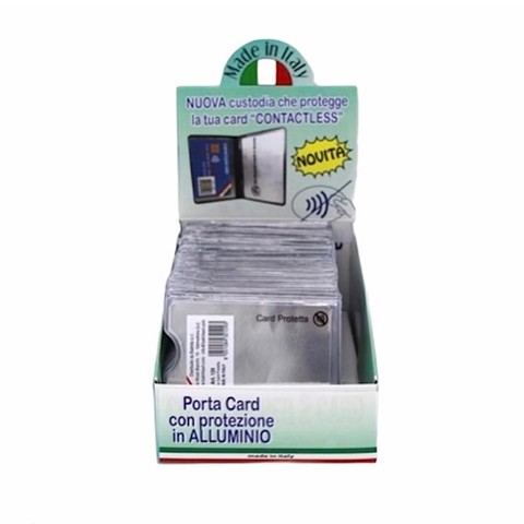 PORTA CARD, PORTA BANCOMAT, CUSTODIA PROTEZIONE CONTACTLESS